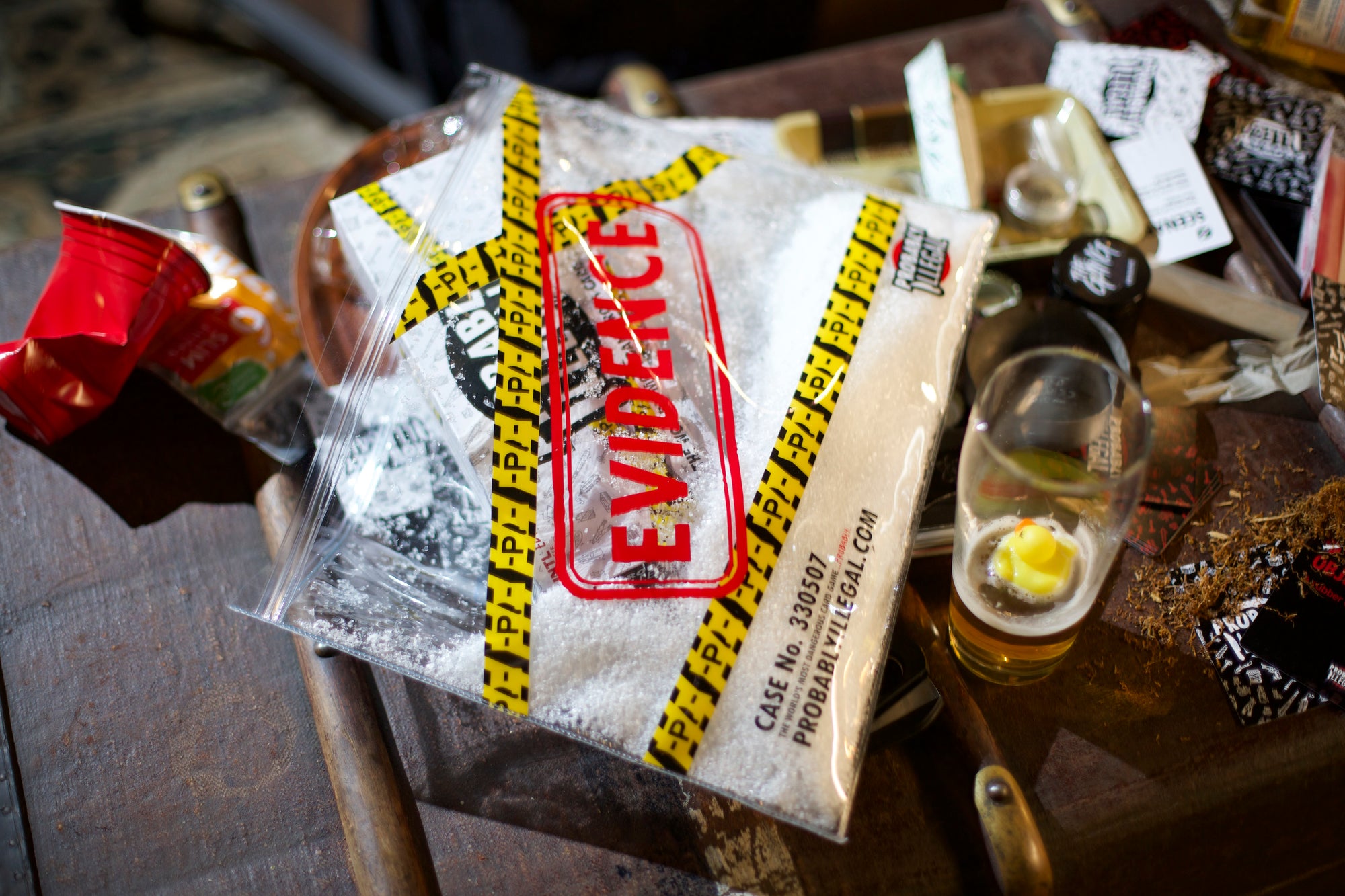CRIME FAMILY “WHITE STUFF” STASH