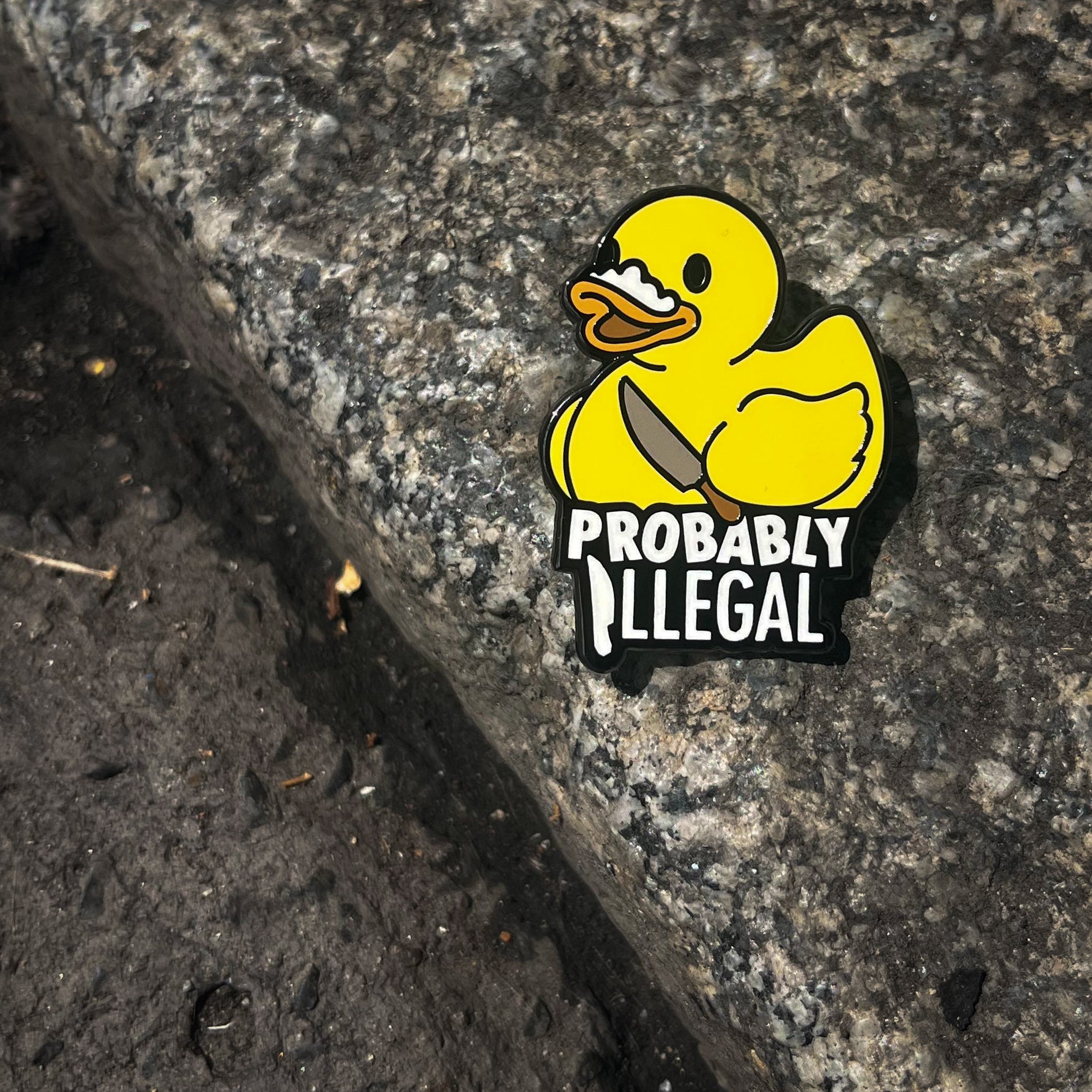 SNOW DUCK PIN