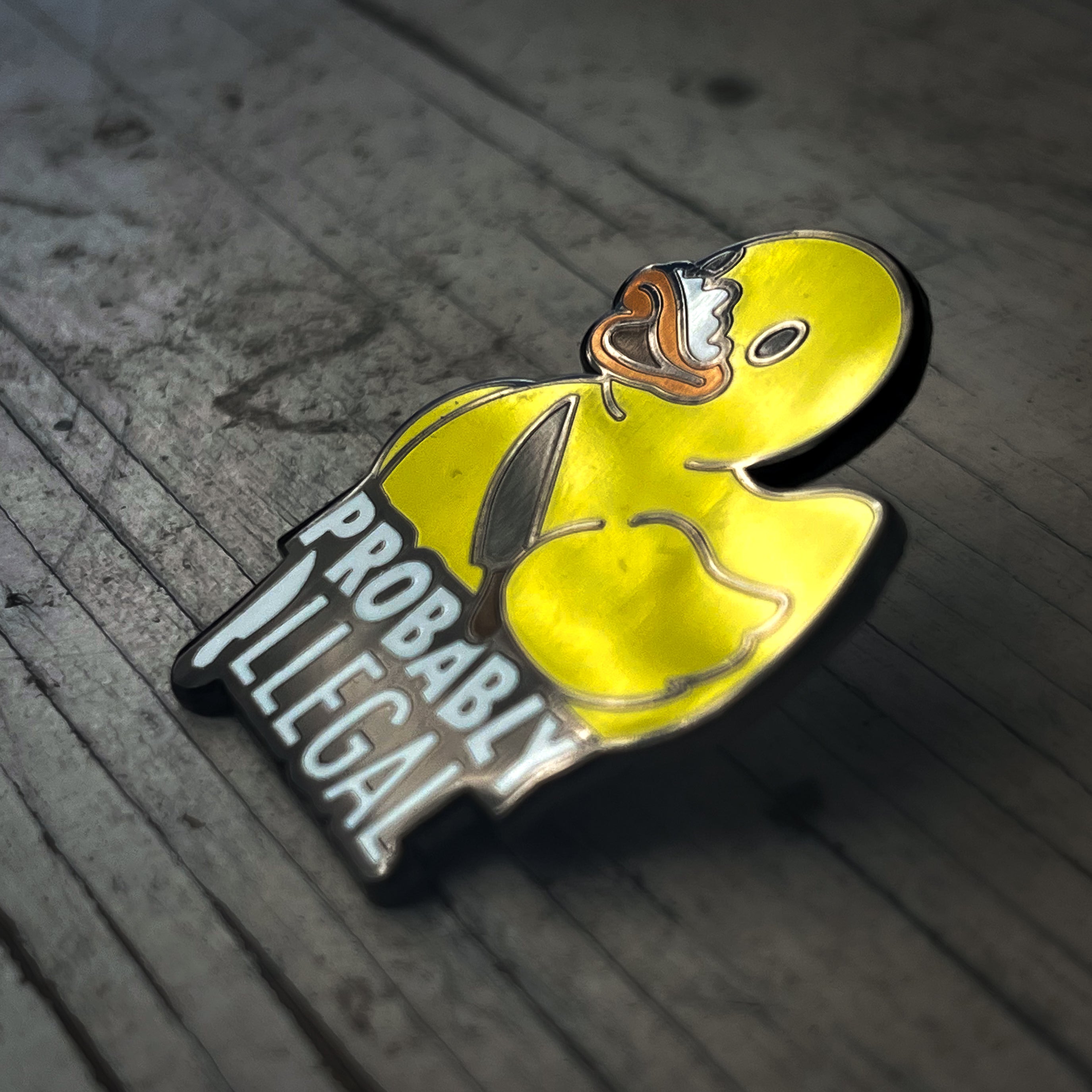 SNOW DUCK PIN